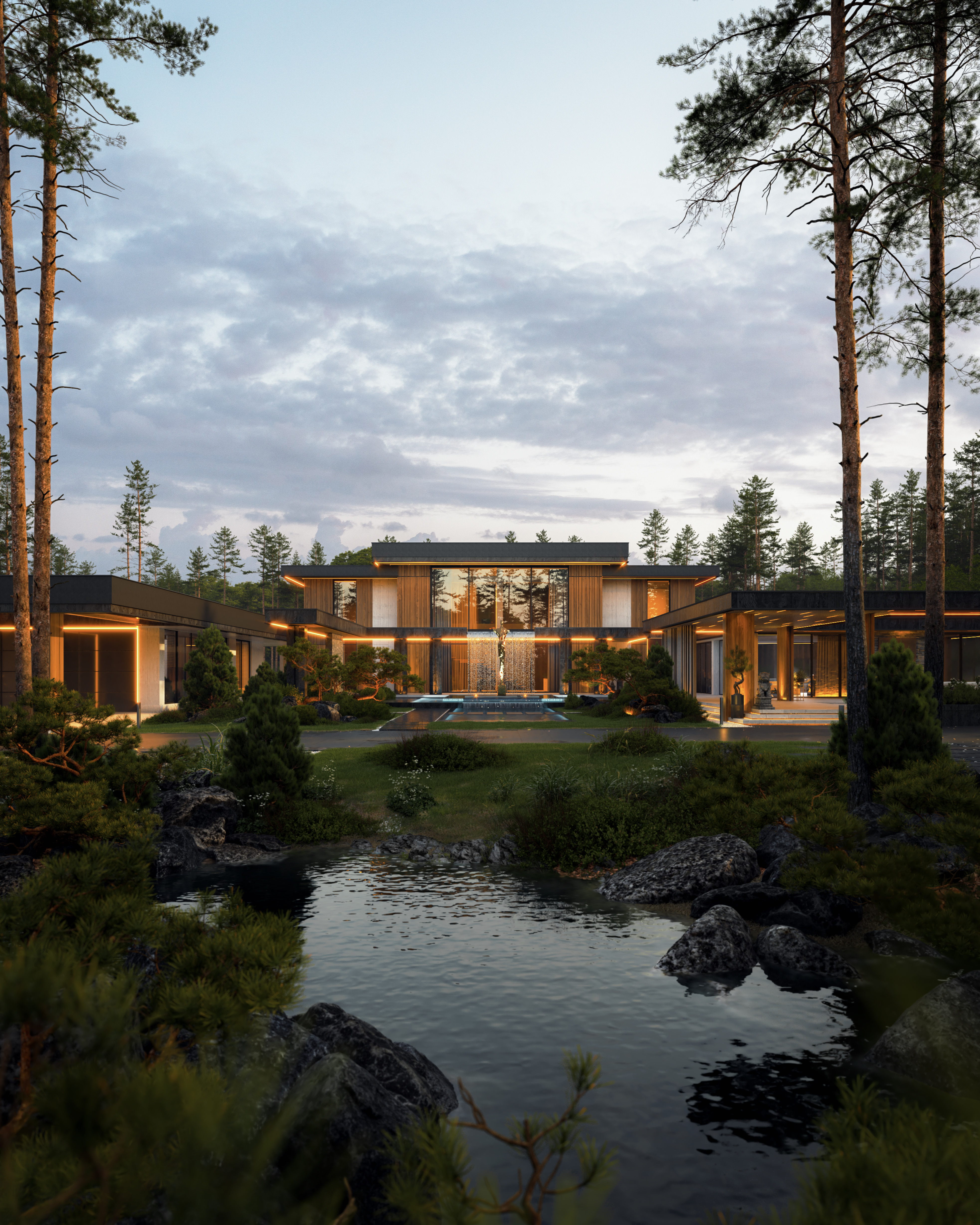 Загородный дом 1200 м² 